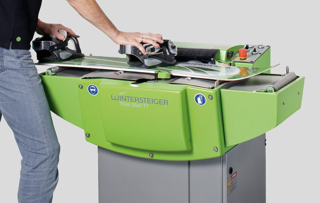 Skiservice Kanten schleifen